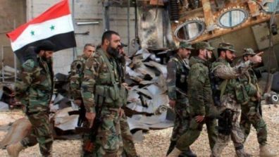 Сирийская армия поймала в засаду террористов-смертников под Алеппо